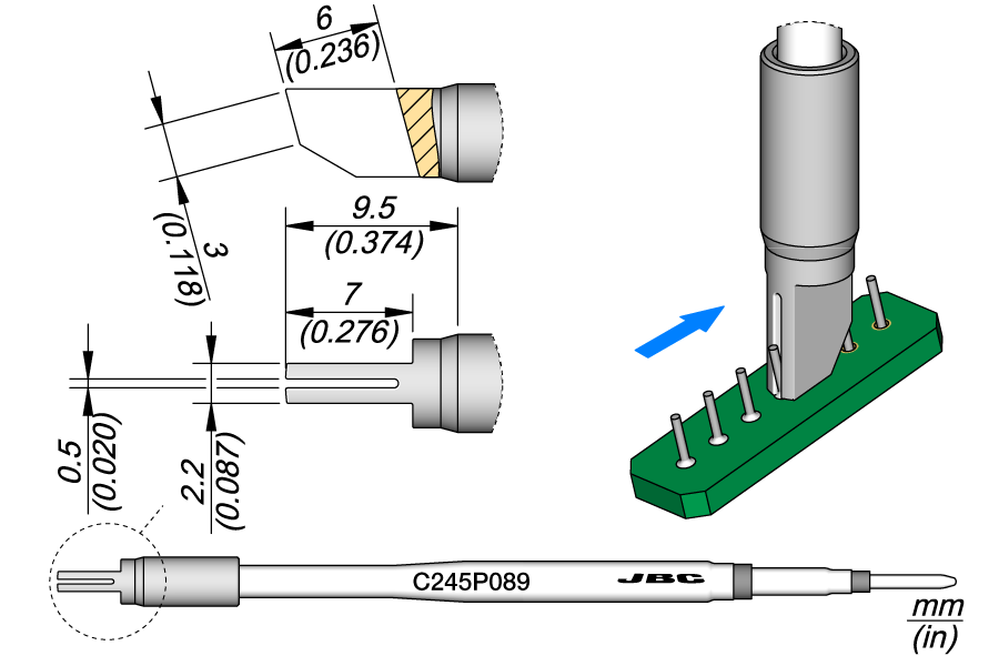 C245P089 - Drag Cartridge 0.5